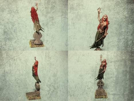 Vampiros Doncella espectral Vampire Counts Tomb Banshee by goyote2