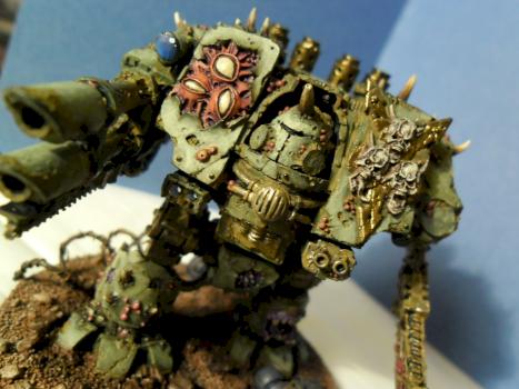 Death Gaurd Dreadnought by Lauranthala