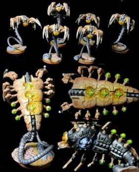Necron Wraiths by Benhur