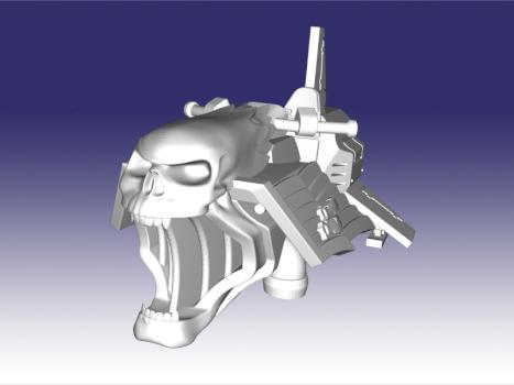 W.I.P. - Light jetbike class Vicarius by PikazooCZ