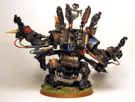 Ork Deff Dred (Rear) by davema
