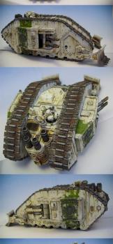 Pre Heresy Death Guard Land Raider by greeble