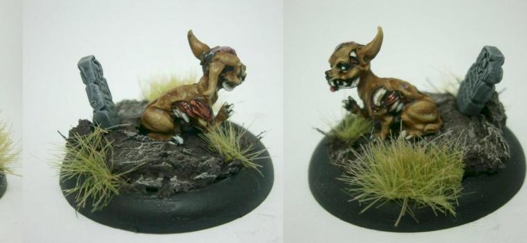 Zombie Chihuahua from Malifaux. by scablifter