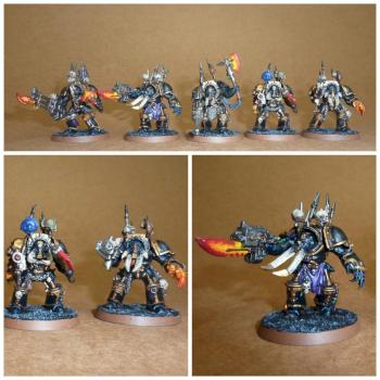 Chaos Black Legion Terminators by Admwills86
