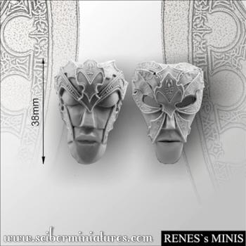 SF Elven Decorated Mask by rene