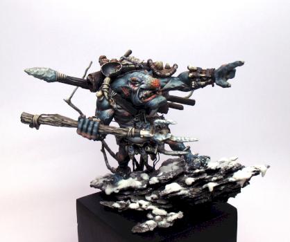 Shaggra the troll/ Shaggra le troll by blacksmith miniatures