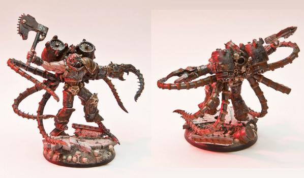 Iron warriors daemon prince by Flasher