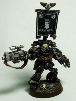 Iron Hands Veteran Sergeant by cyphercodicer1983