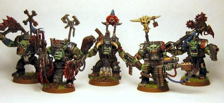 Ork Nobz (Group) by davema