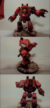 Blood Angels Contemptor Dreadnought - REUP by jamiepm