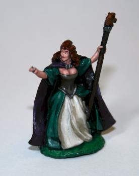 Aeslin, 1/2 Elf Wizardess by LancerDeuce