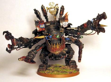 Ork Deff Dred by davema
