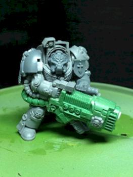Terminator w/ Plasma Cannon by Skratchbuilt