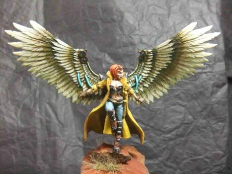 Kaeris, Steampunk Angel by Soipha