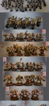 chaos army nurgle by caiman