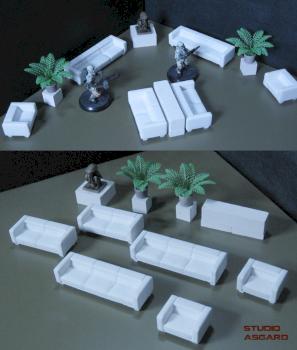 Lobby Furniture by Studio Asgard