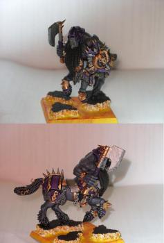 Chaos Dwarf Bull Centaurs by Adolrak