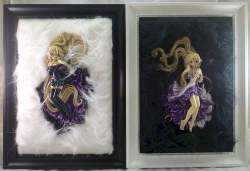 Framed Chii & Freya by Livi