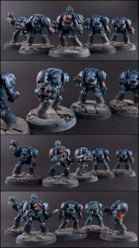 Crimson Fist Terminator by Warmonger Creation