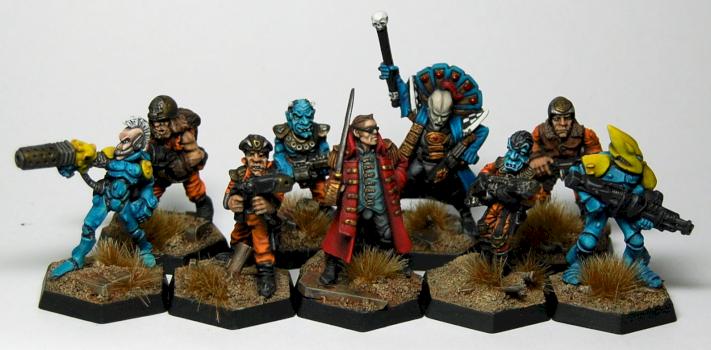 Inquisimunda Rogue Trader gang by grobut