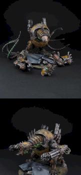 Chaos Space Marine Mauler/Forge Fiend by SavageDPainting