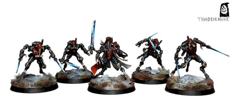Adeptus Mechanicus Sicarian Ruststalkers by ThirdEyeNuke