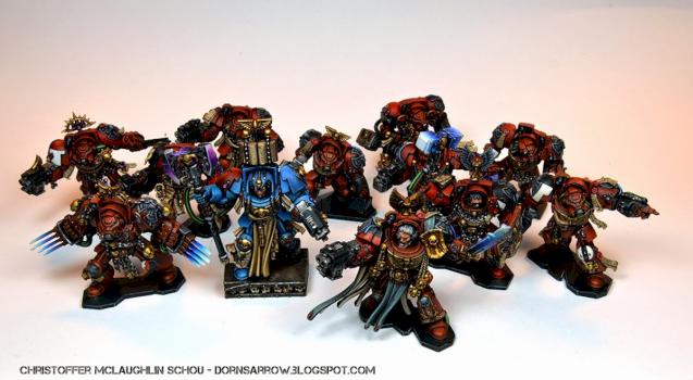 Space Hulk - Blood Angels Terminators - Heroes of 1st Company by Piratos