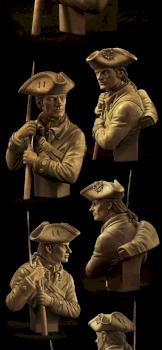 Continental Infantryman, 1st Maryland, 1781 by palmielcore