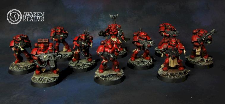 Blood Angels Tactical Squad by Awaken Realms