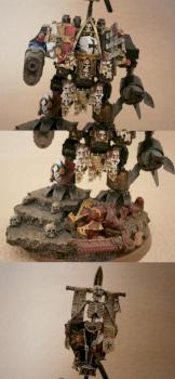 Black Templar Venerable Dreadnought by Trollfin