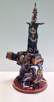 Games Workshop Forgeworld Black Legion Dreadnought by marine dad