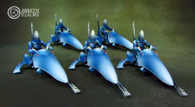 Eldar Jetbikes by Awaken Realms