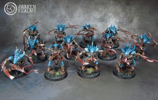 Tyranid Warriors by Awaken Realms