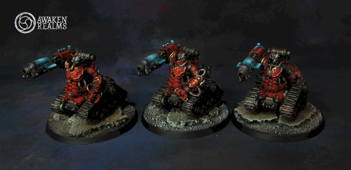 Adeptus Mechanicus Kataphron Servitor Destroyers by Awaken Realms