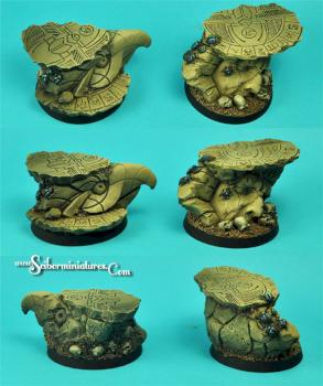 Egyptian 40mm Bases by Scibor