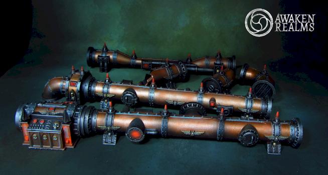 Promethium Relay Pipes by Awaken Realms