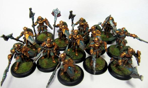 Houseguard Halberdiers by Nixon