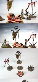 5 Piece Original Chaos Objective Markers by Terraformer