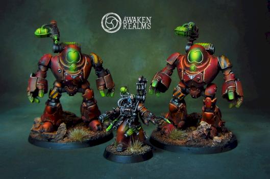 Adeptus Mechanicus Kastelan Robots by Awaken Realms