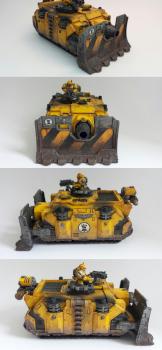 Imperial Fists Vindicator by Correctomundo