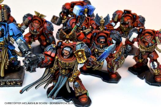 Space Hulk - Blood Angels Terminators by Piratos