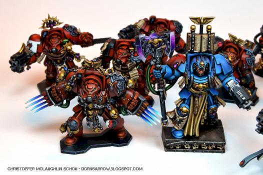Space Hulk - Blood Angels Terminators by Piratos