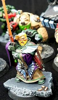Dark Angels Captain by TheHappyHalfling