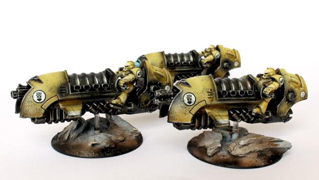 Imperial Fist Jetbikes by ThirdEyeNuke