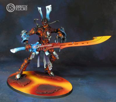 Eldar Avatar conversion by Awaken Realms