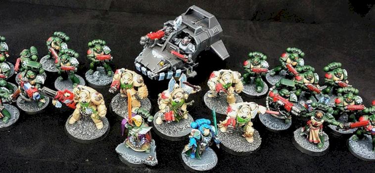 Dark Angels Starter Army by TheHappyHalfling