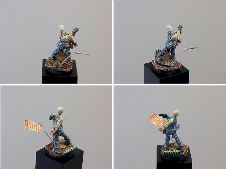 Worker Zombicide by jvick
