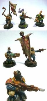 500 Point RENEGADE IMPERIAL GUARD ARMY EVERY MINIATURE IS A CONVERSION by Centurionpainting