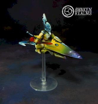 Eldar Farseer on Skyrunner Jetbike by Awaken Realms