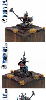 Chaos Dwarf Sorcerer by MadFlyArtStudio
